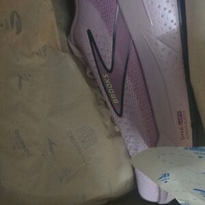 Brooks Women's Pink Glycerin 21 Run & Walk Athletic Shoes